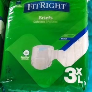 Medline FIT RIGHT Briefs 3Xl